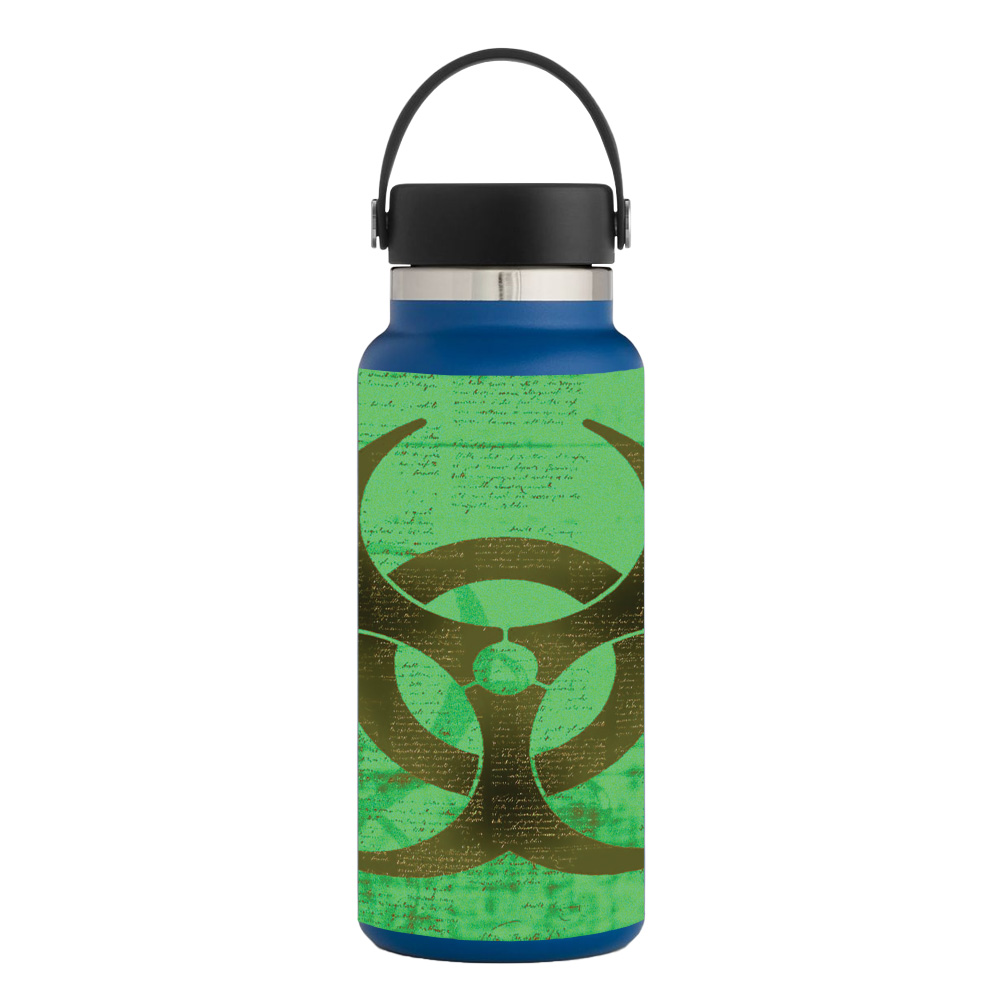 Picture of MightySkins HFWI32-Biohazard Skin for Hydro Flask 32 oz Wide Mouth - Biohazard