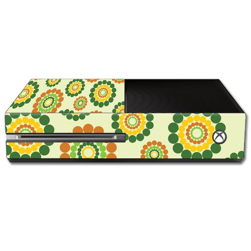 MIXBONE-Flower Power Skin Decal Wrap for Microsoft Xbox One Console Sticker - Flower Power -  MightySkins