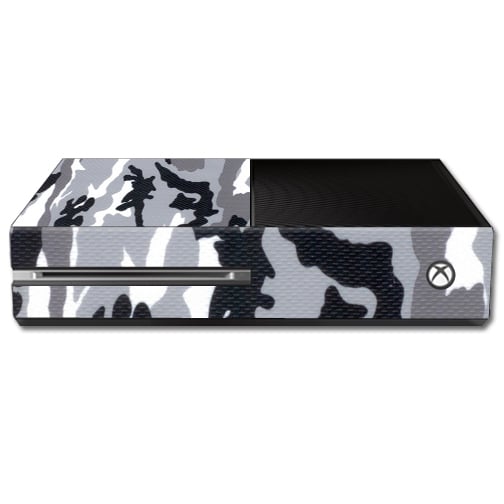 MIXBONE-Gray Camo Skin Decal Wrap for Microsoft Xbox One Console Sticker - Gray Camo -  MightySkins