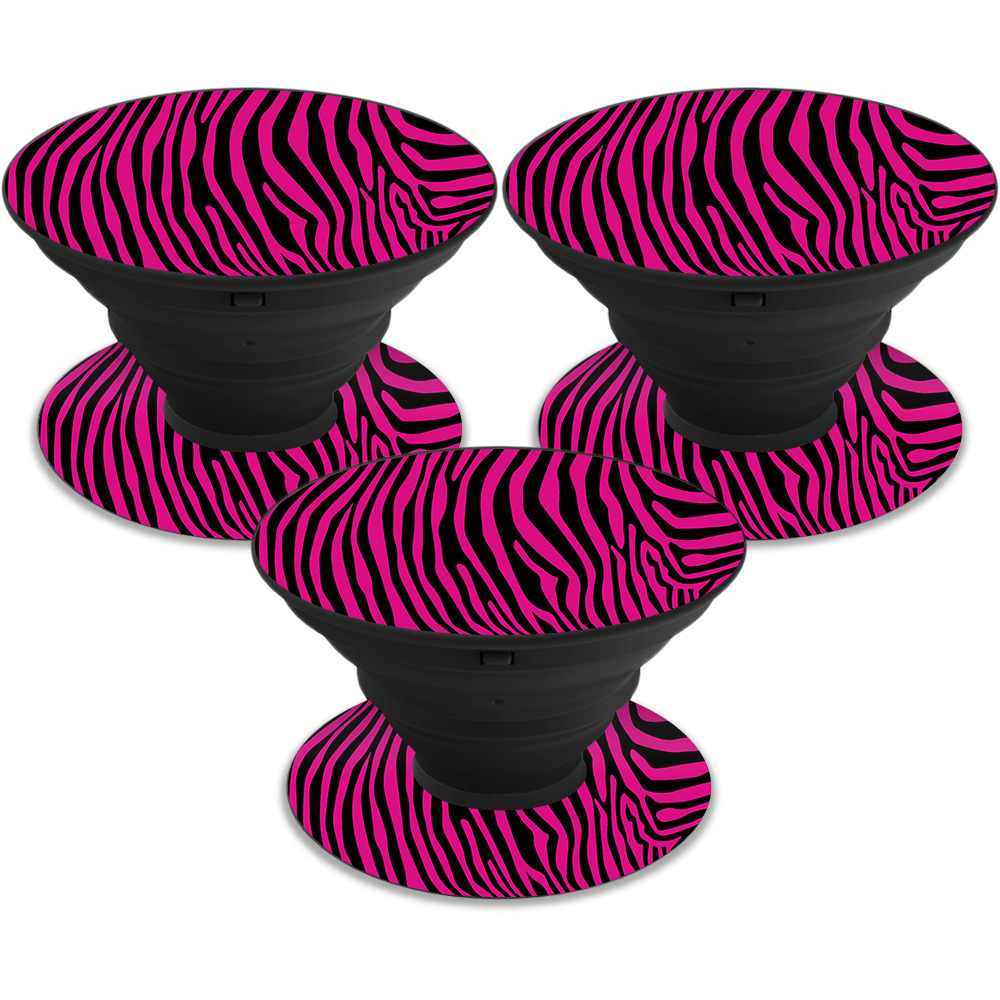 Picture of MightySkins POSOCK-Pink Zebra Skin Decal Wrap for  Sticker, Pink Zebra - Pack of 3
