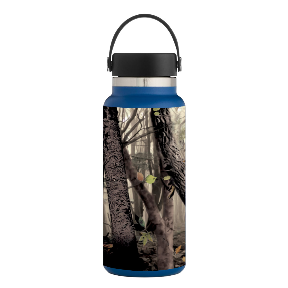 Picture of MightySkins HFWI32-Tree Camo Skin for Hydro Flask 32 oz Wide Mouth - Tree Camo