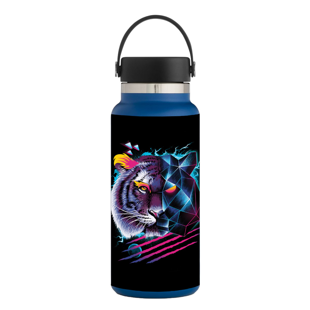 Picture of MightySkins HFWI32-Tight Tiger Skin for Hydro Flask 32 oz Wide Mouth - Tight Tiger