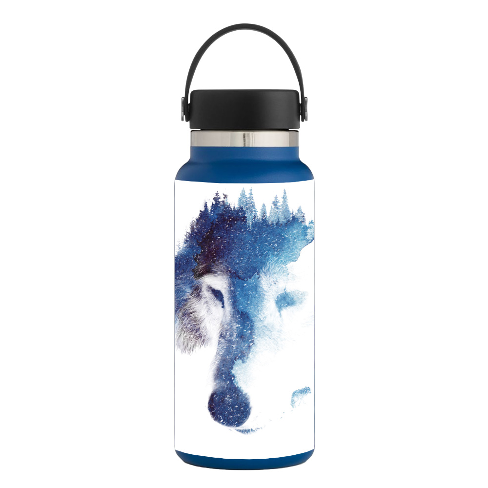 Picture of MightySkins HFWI32-Through Many Storms Skin for Hydro Flask 32 oz Wide Mouth - Through Many Storms