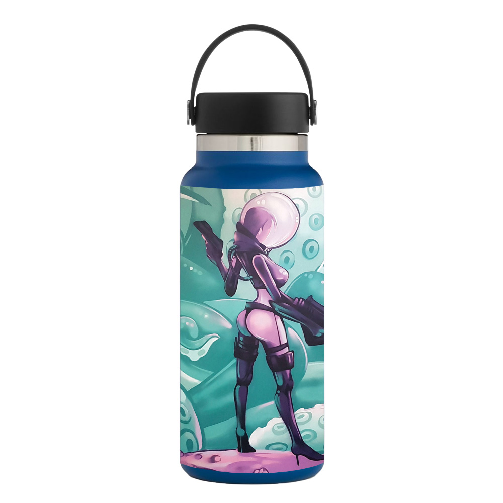 Picture of MightySkins HFWI32-Tentacle Invasion Skin for Hydro Flask 32 oz Wide Mouth - Tentacle Invasion