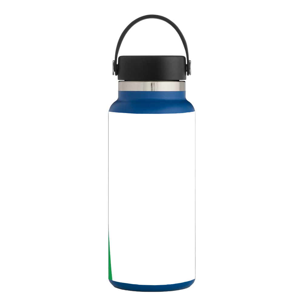 Picture of MightySkins HFWI32-Irish Flag Skin for Hydro Flask 32 oz Wide Mouth - Irish Flag