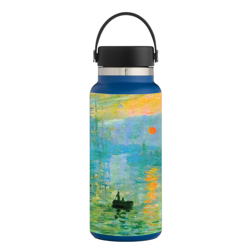 Picture of MightySkins HFWI32-Impression Sunrise Skin for Hydro Flask 32 oz Wide Mouth - Impression Sunrise