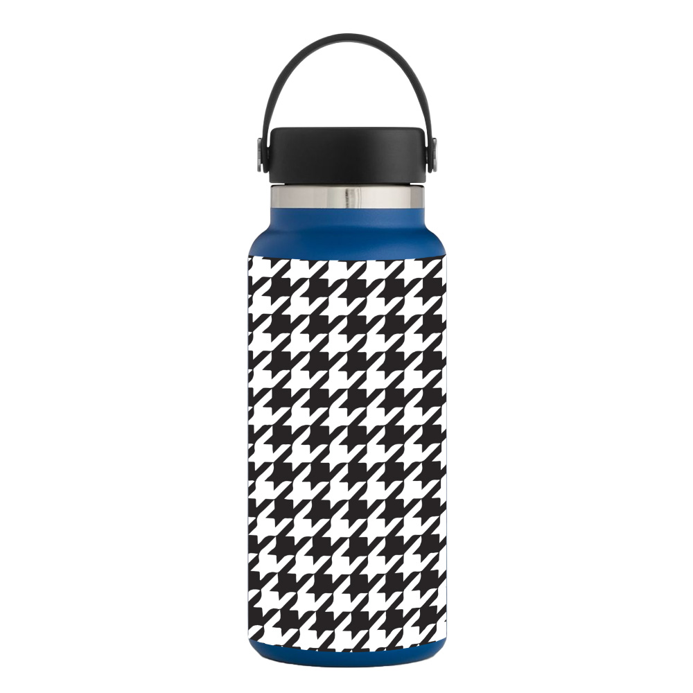 Picture of MightySkins HFWI32-Houndstooth Skin for Hydro Flask 32 oz Wide Mouth - Houndstooth