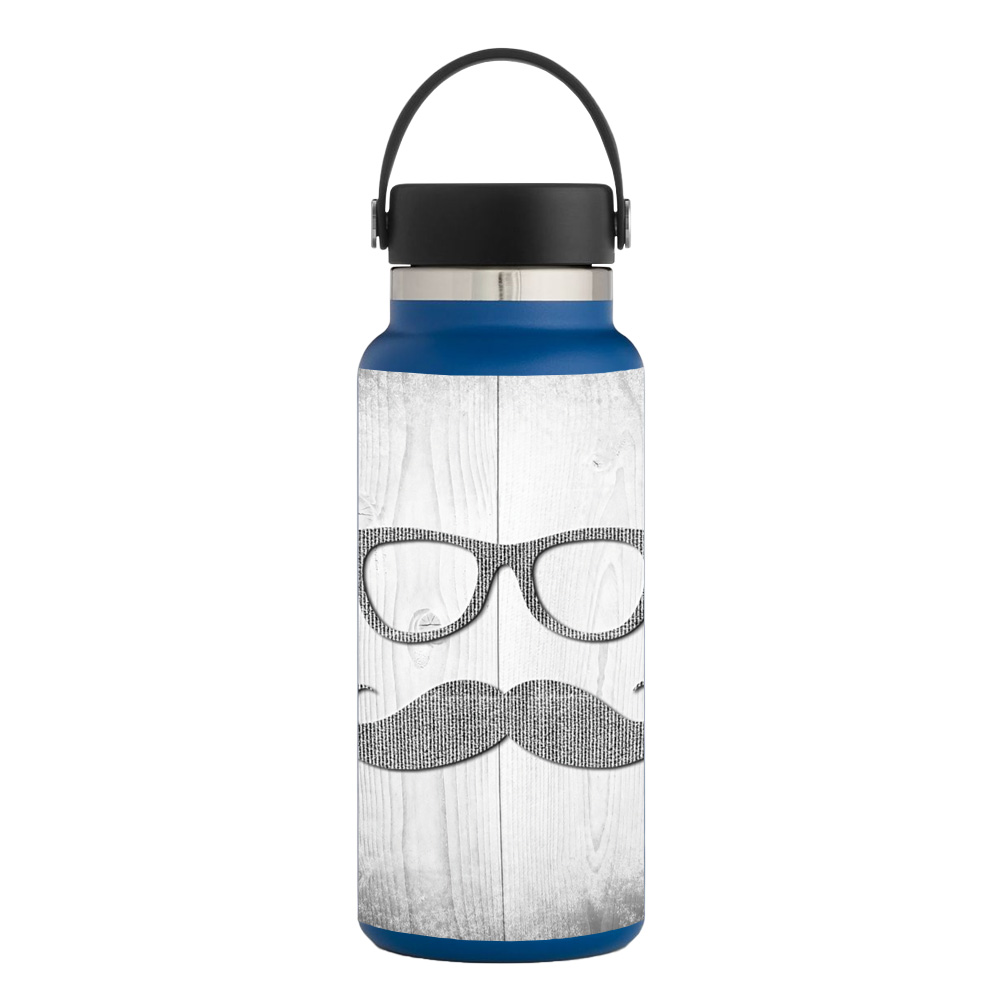 Picture of MightySkins HFWI32-Hipster Skin for Hydro Flask 32 oz Wide Mouth - Hipster