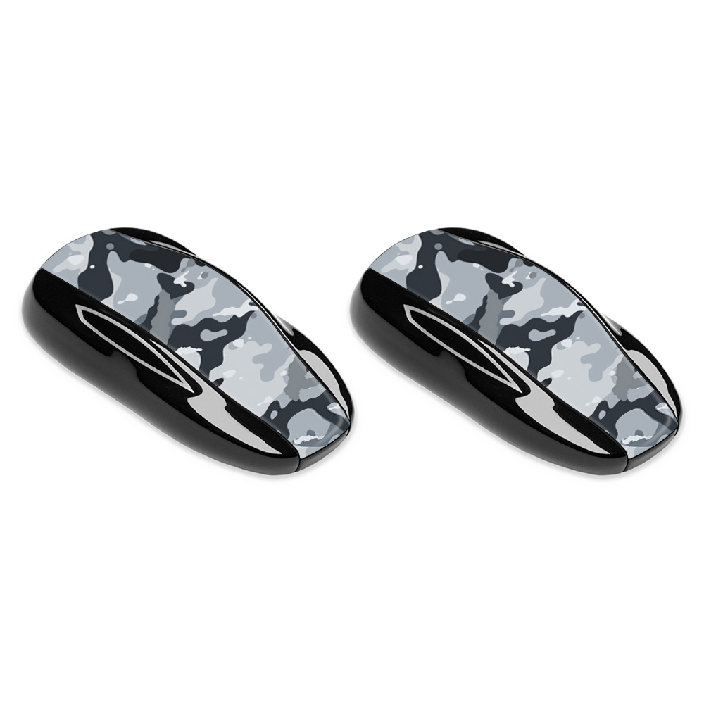 TESKEFOMS-Gray Camouflage Skin for Tesla Model S Key Fob - Gray Camouflage -  MightySkins