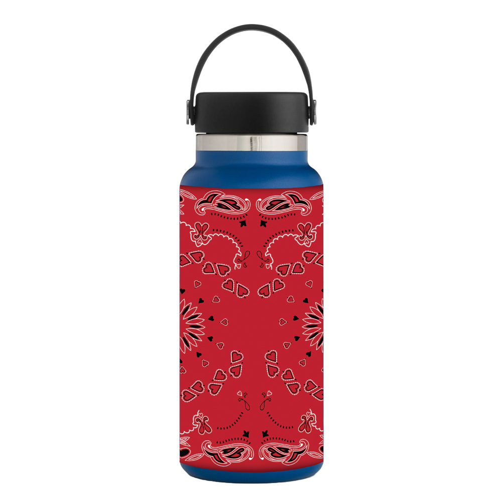 Picture of MightySkins HFWI32-Bandana Skin for Hydro Flask 32 oz Wide Mouth - Bandana
