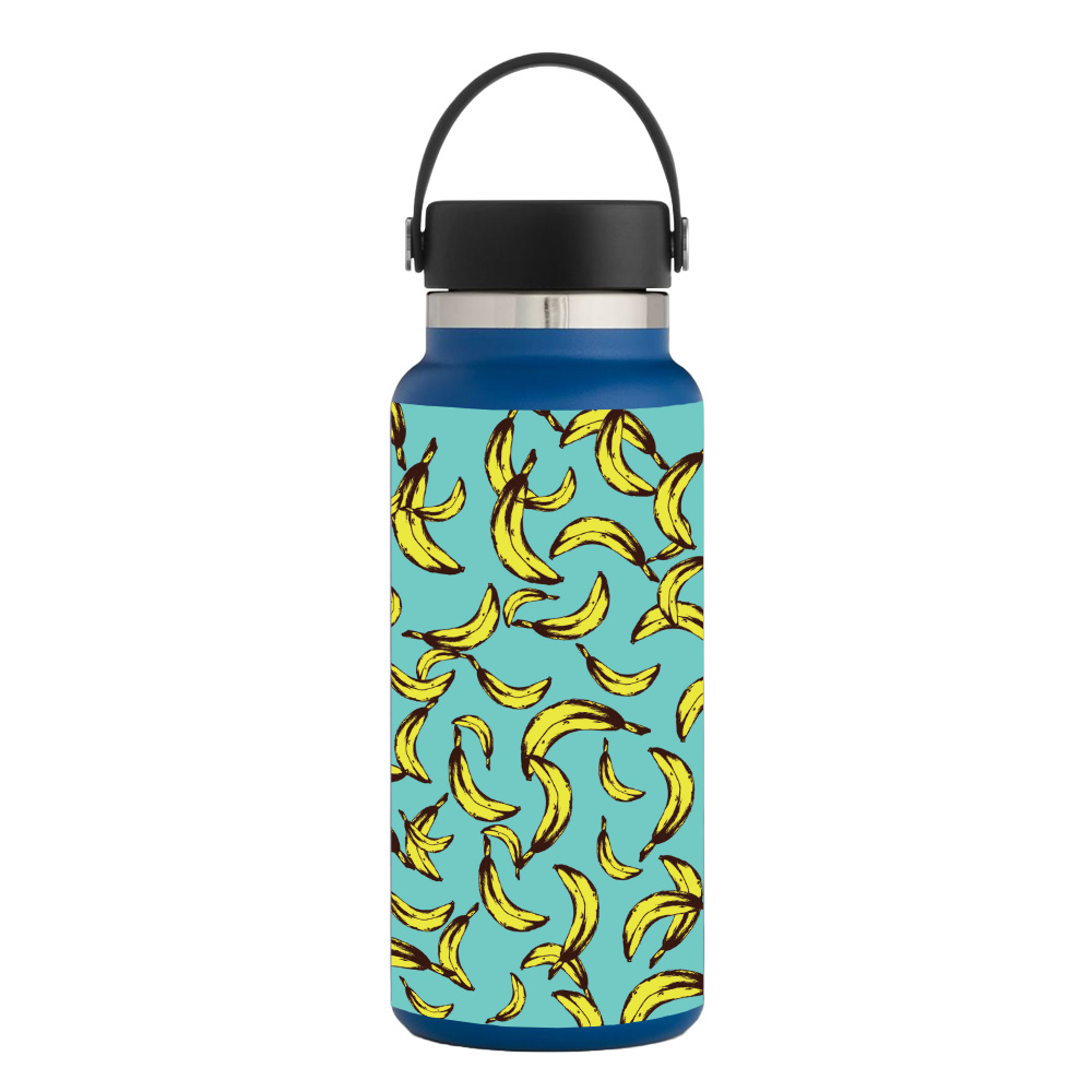 Picture of MightySkins HFWI32-Bananas Skin for Hydro Flask 32 oz Wide Mouth - Bananas