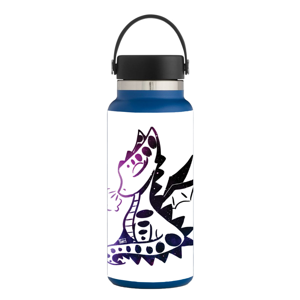 Picture of MightySkins HFWI32-Baby Dragon Skin for Hydro Flask 32 oz Wide Mouth - Baby Dragon