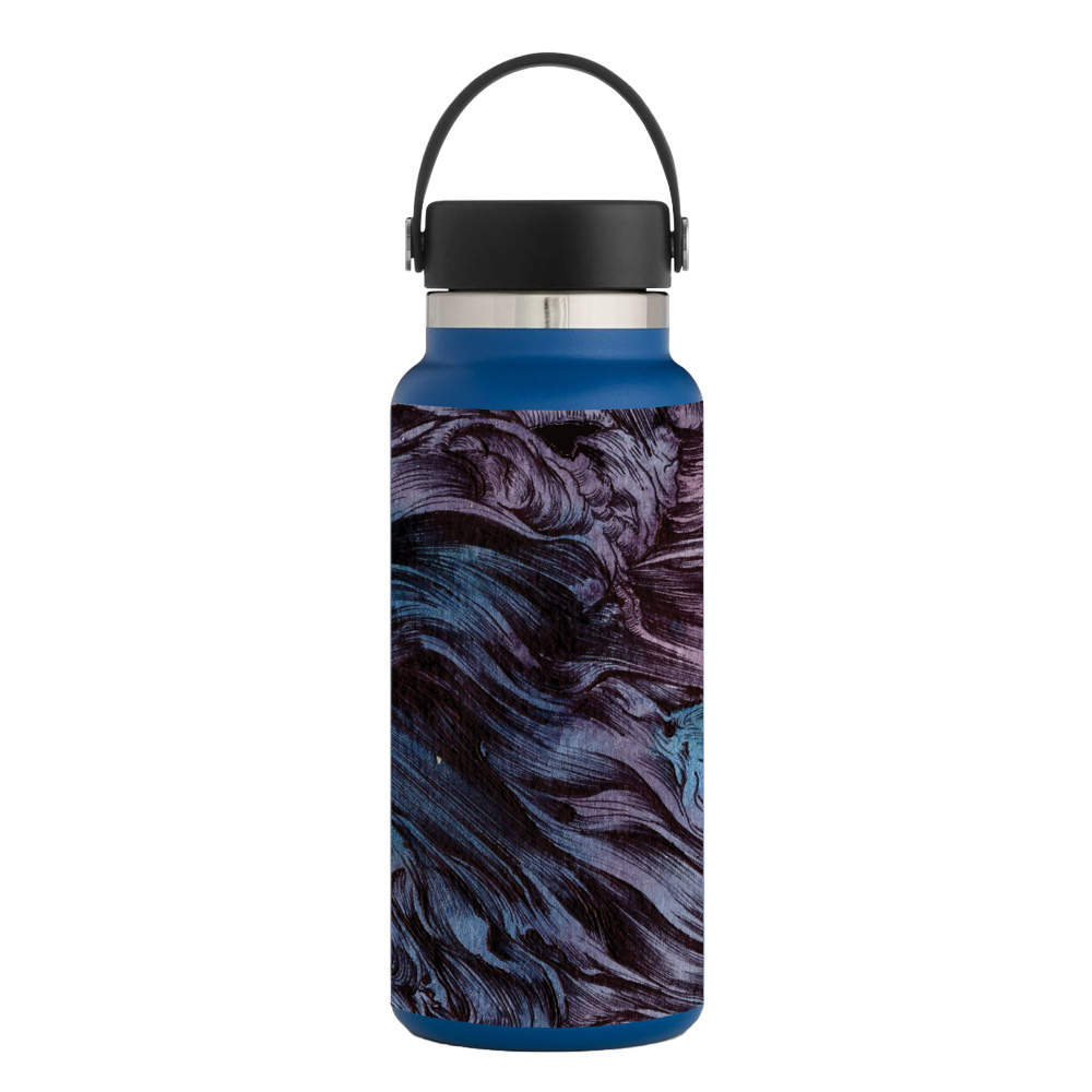 Picture of MightySkins HFWI32-Angry Ripple Skin for Hydro Flask 32 oz Wide Mouth - Angry Ripple