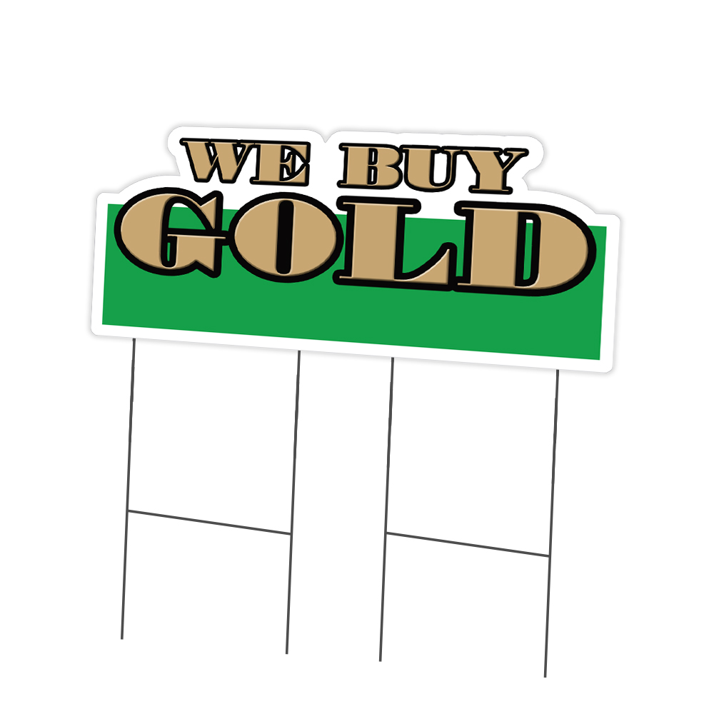 SignMission C-DC-2436-DS-We Buy Gold