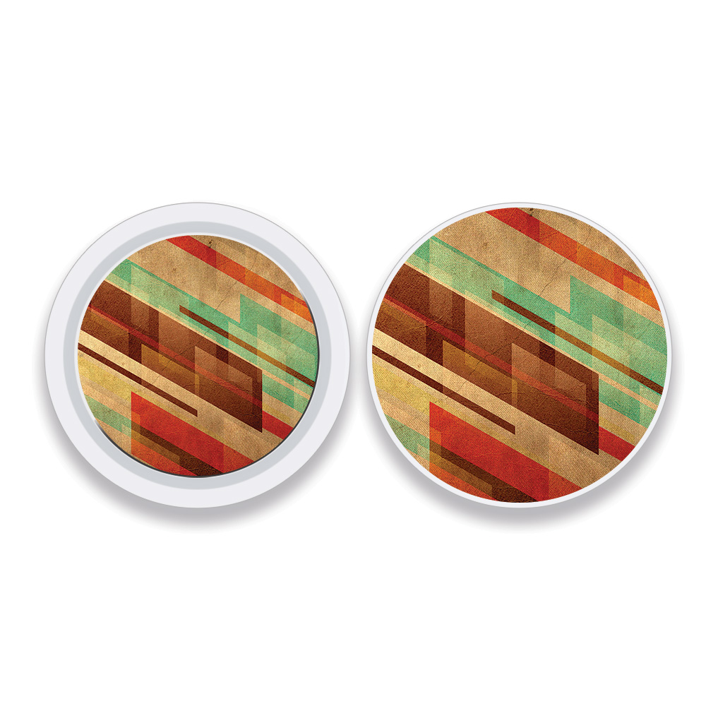 Picture of MightySkins APATAG-Abstract Wood Skin Compatible with Apple AirTag Original 4 Pack of Skins - Abstract Wood
