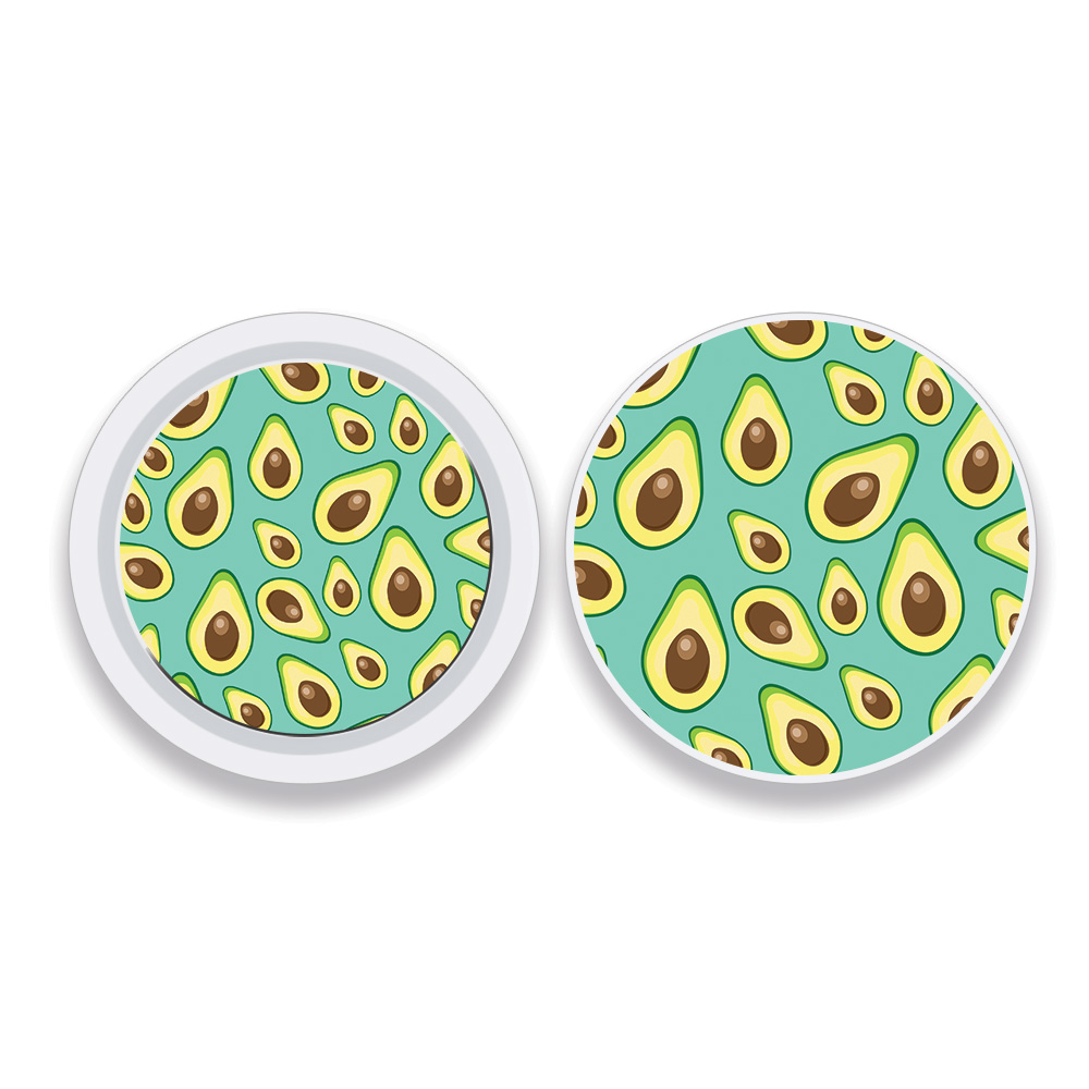 Picture of MightySkins APATAG-Seafoam Avocados Skin Compatible with Apple AirTag Original 4 Pack of Skins - Seafoam Avocados