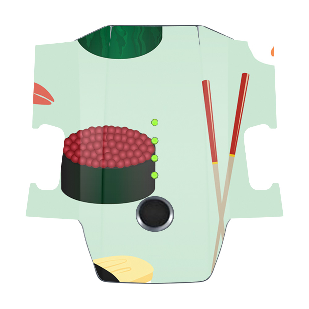 Picture of MightySkins DJMAVBAT-Sushi Skin Decal Wrap for DJI Mavic Pro Battery - Sushi