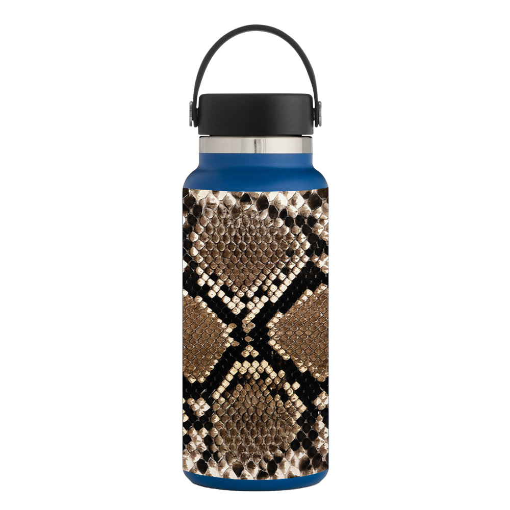 Picture of MightySkins HFWI32-Rattler Skin for Hydro Flask 32 oz Wide Mouth - Rattler