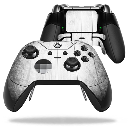 MIELITECO-White Wood Skin Decal Wrap for Microsoft Xbox One Elite Controller - White Wood -  MightySkins
