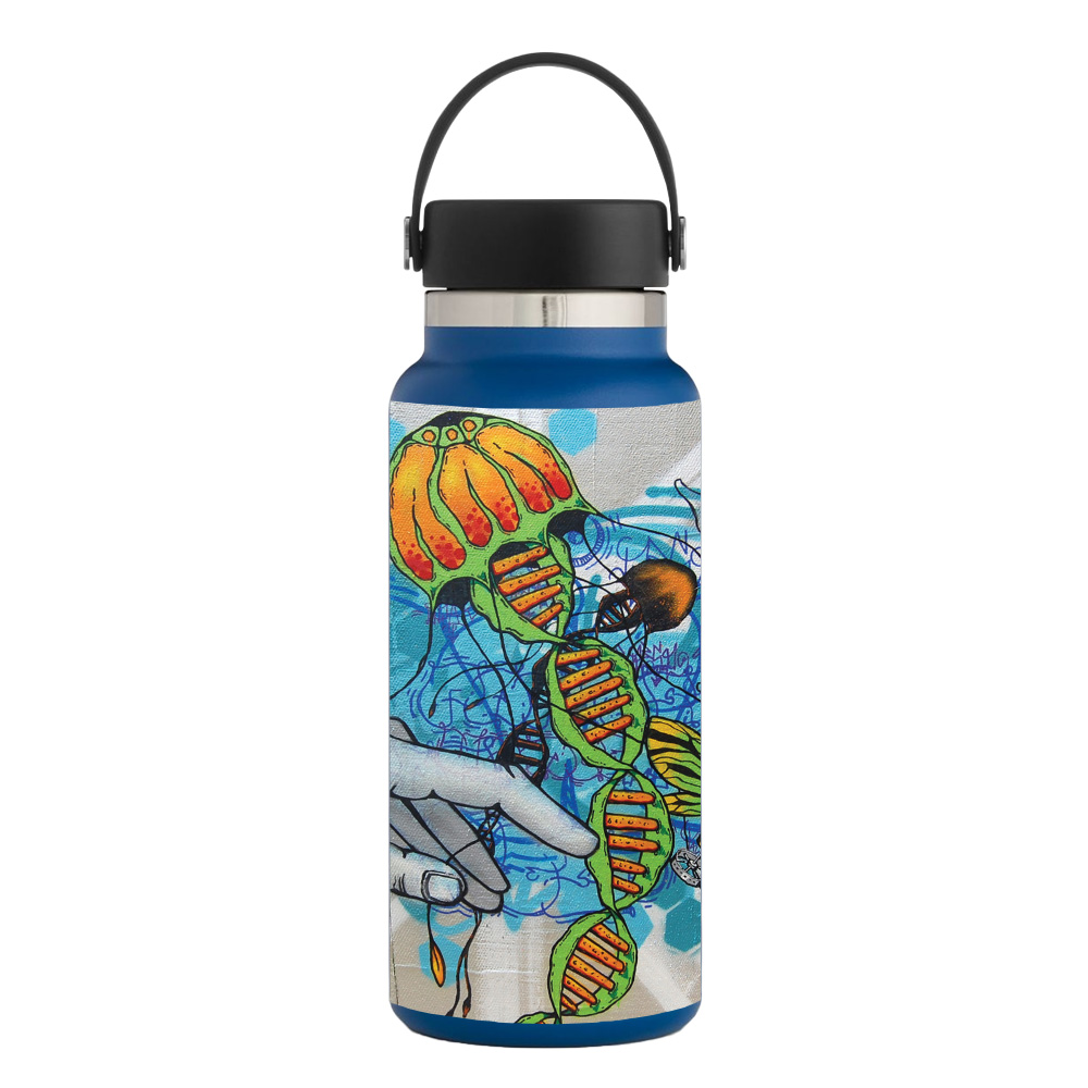 Picture of MightySkins HFWI32-Fantastic Voyage Skin for Hydro Flask 32 oz Wide Mouth - Fantastic Voyage