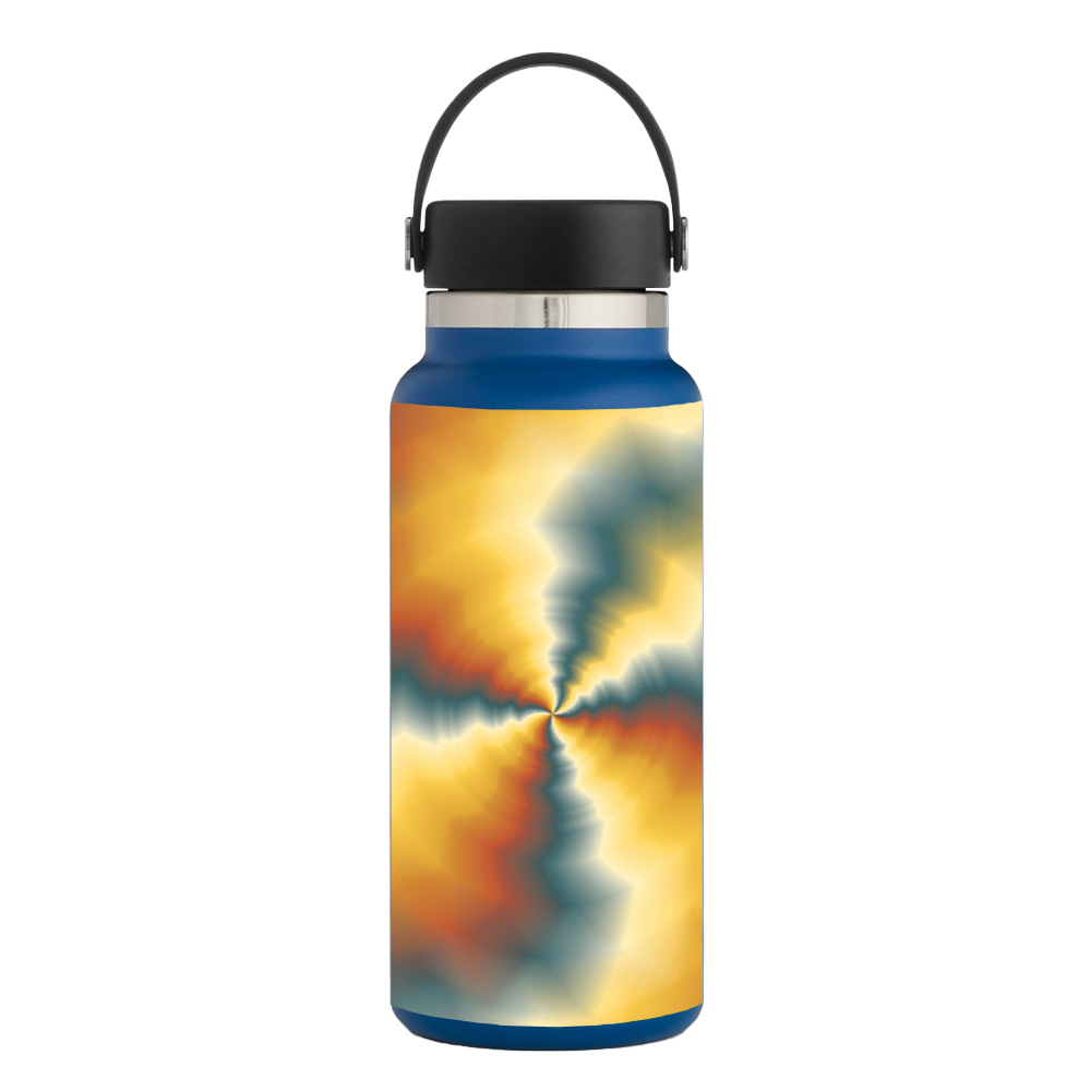 Picture of MightySkins HFWI32-Eye Of The Storm Skin for Hydro Flask 32 oz Wide Mouth - Eye of The Storm