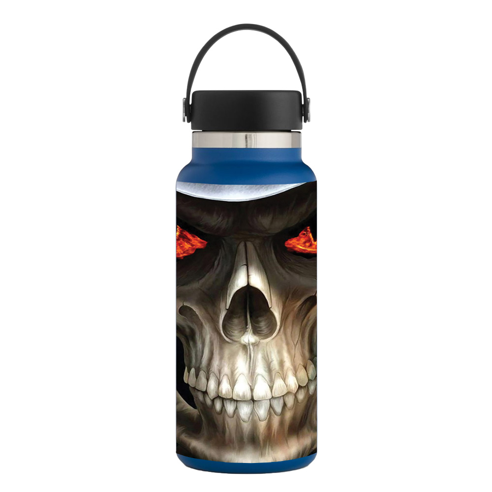 Picture of MightySkins HFWI32-Evil Reaper Skin for Hydro Flask 32 oz Wide Mouth - Evil Reaper
