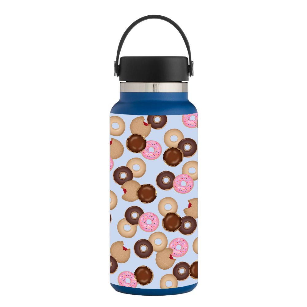 Picture of MightySkins HFWI32-Donut Binge Skin for Hydro Flask 32 oz Wide Mouth - Donut Binge