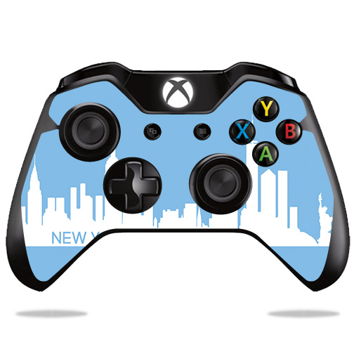 MIXBONCO-New York Skin Decal Wrap for Microsoft Xbox One & One S Controller - New York -  MightySkins