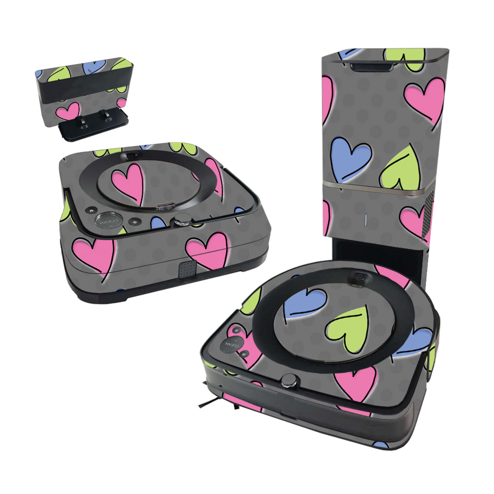 IRROS9PLBUN-Girly Skin for iRobot Roomba s9 Plus Vacuum & Braava Jet m6 Bundle - Girly -  MightySkins