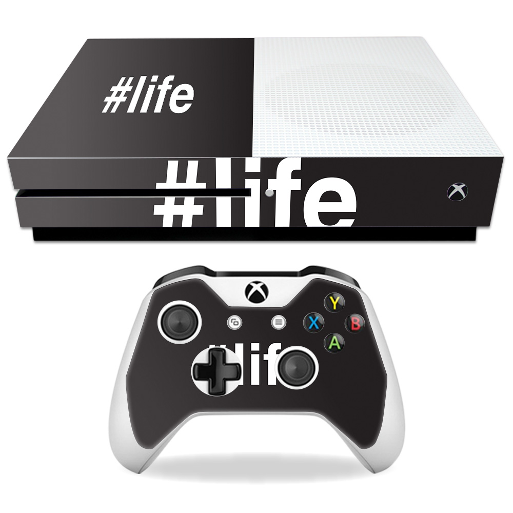 MIXBONES-Life Skin Decal Wrap for Microsoft Xbox One S Sticker - Life -  MightySkins