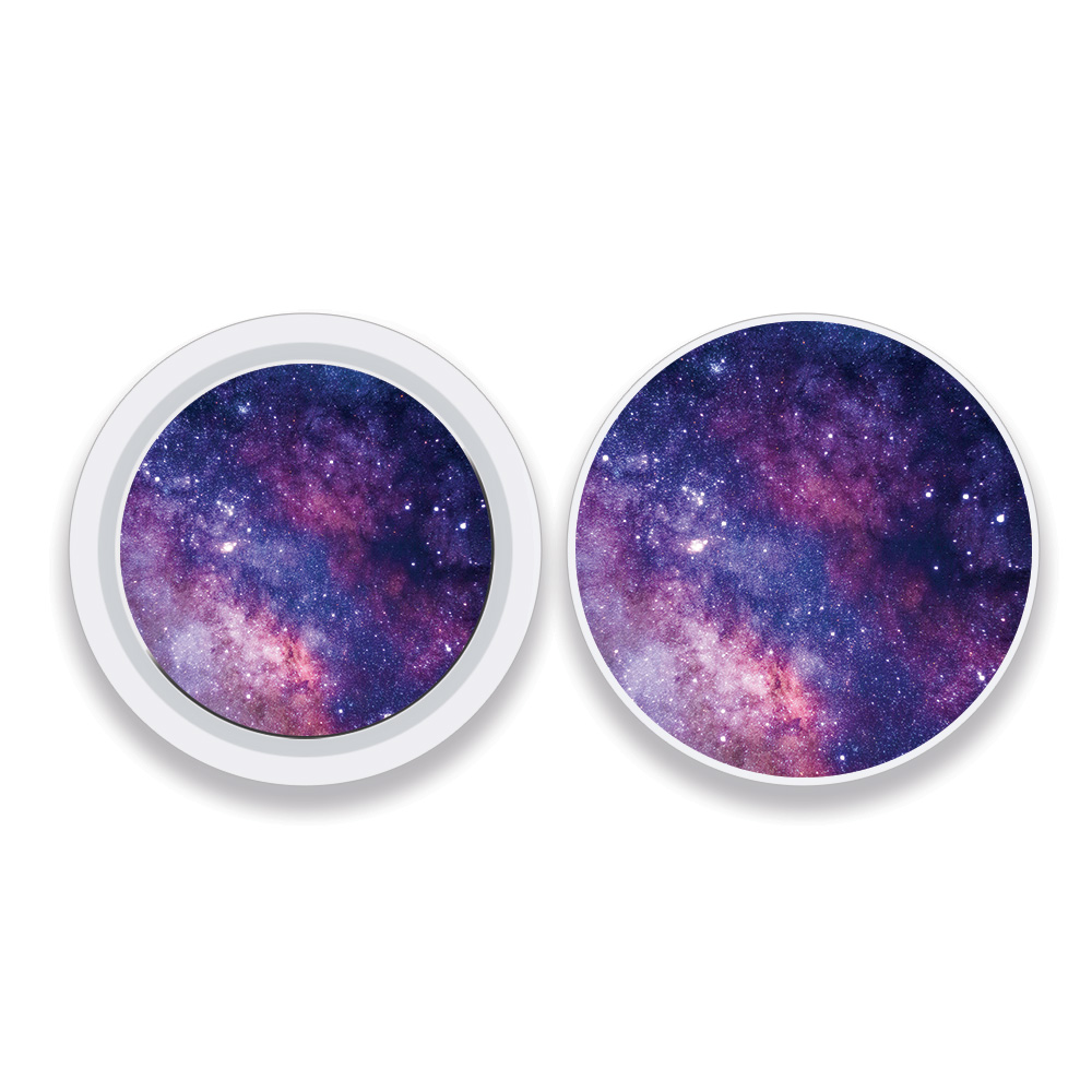 Picture of MightySkins APATAG-Violet Stars Skin Compatible with Apple AirTag Original 4 Pack of Skins - Violet Stars