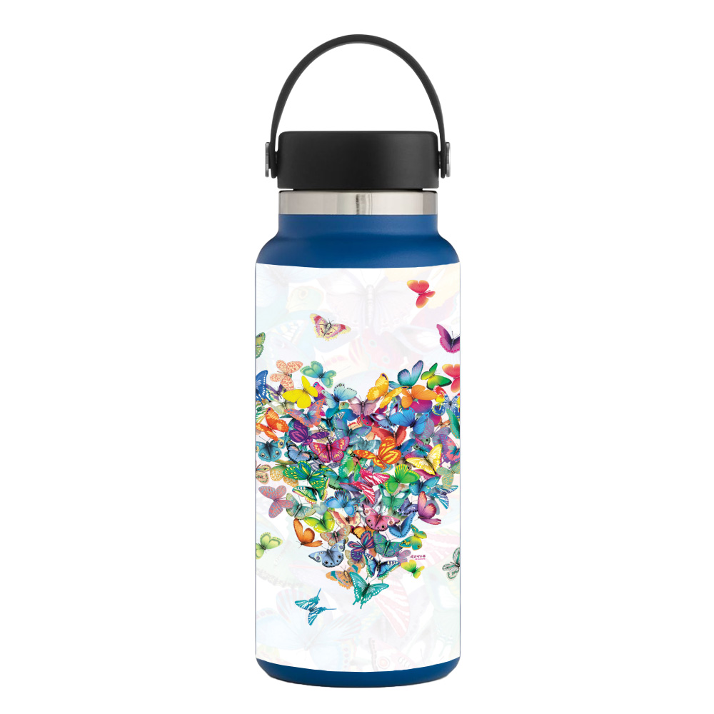 Picture of MightySkins HFWI32-Wildheart Skin for Hydro Flask 32 oz Wide Mouth - Wildheart