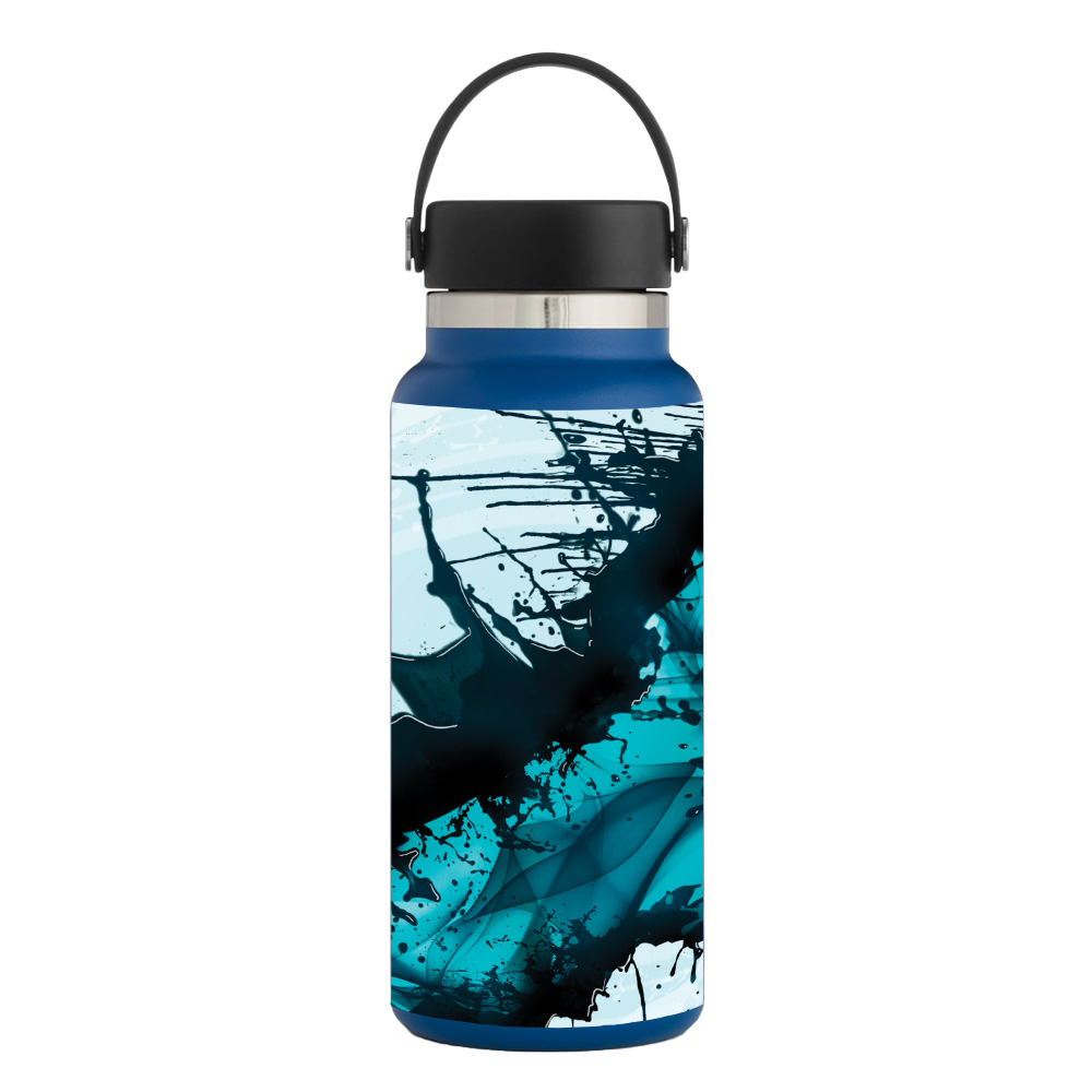 Picture of MightySkins HFWI32-Wild Splash Skin for Hydro Flask 32 oz Wide Mouth - Wild Splash