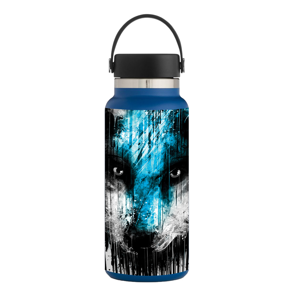 Picture of MightySkins HFWI32-Wild Rain Skin for Hydro Flask 32 oz Wide Mouth - Wild Rain