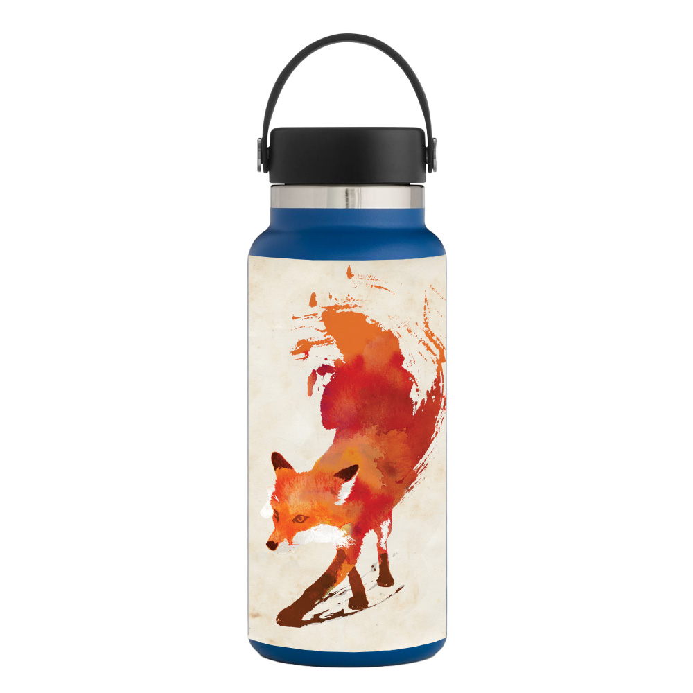 Picture of MightySkins HFWI32-Vulpes Fox Skin for Hydro Flask 32 oz Wide Mouth - Vulpes Fox