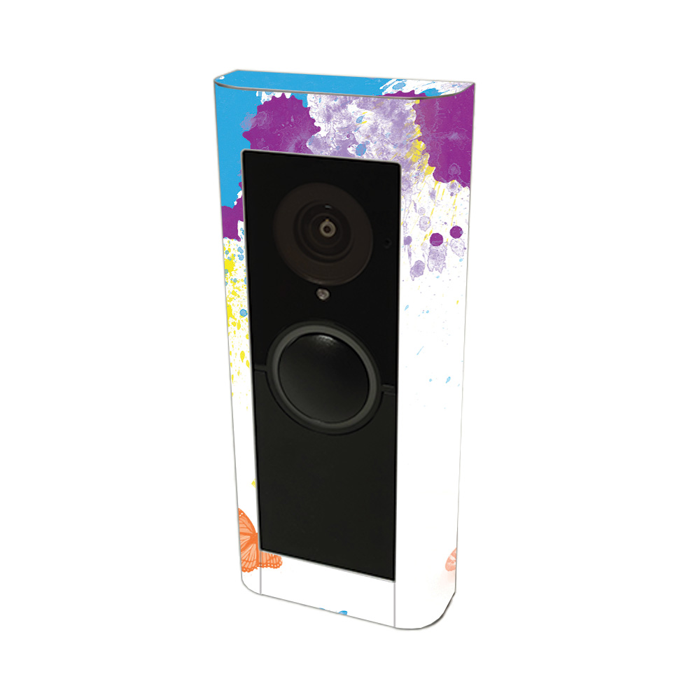 RIVDPR2-Splash Of Color Skin Compatible with Ring Video Doorbell Pro 2 - Splash of Color -  MightySkins