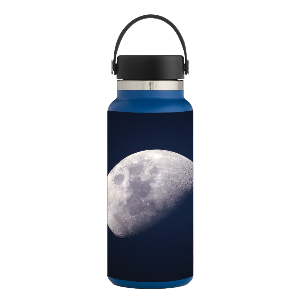 Picture of MightySkins HFWI32-Moon Skin for Hydro Flask 32 oz Wide Mouth - Moon