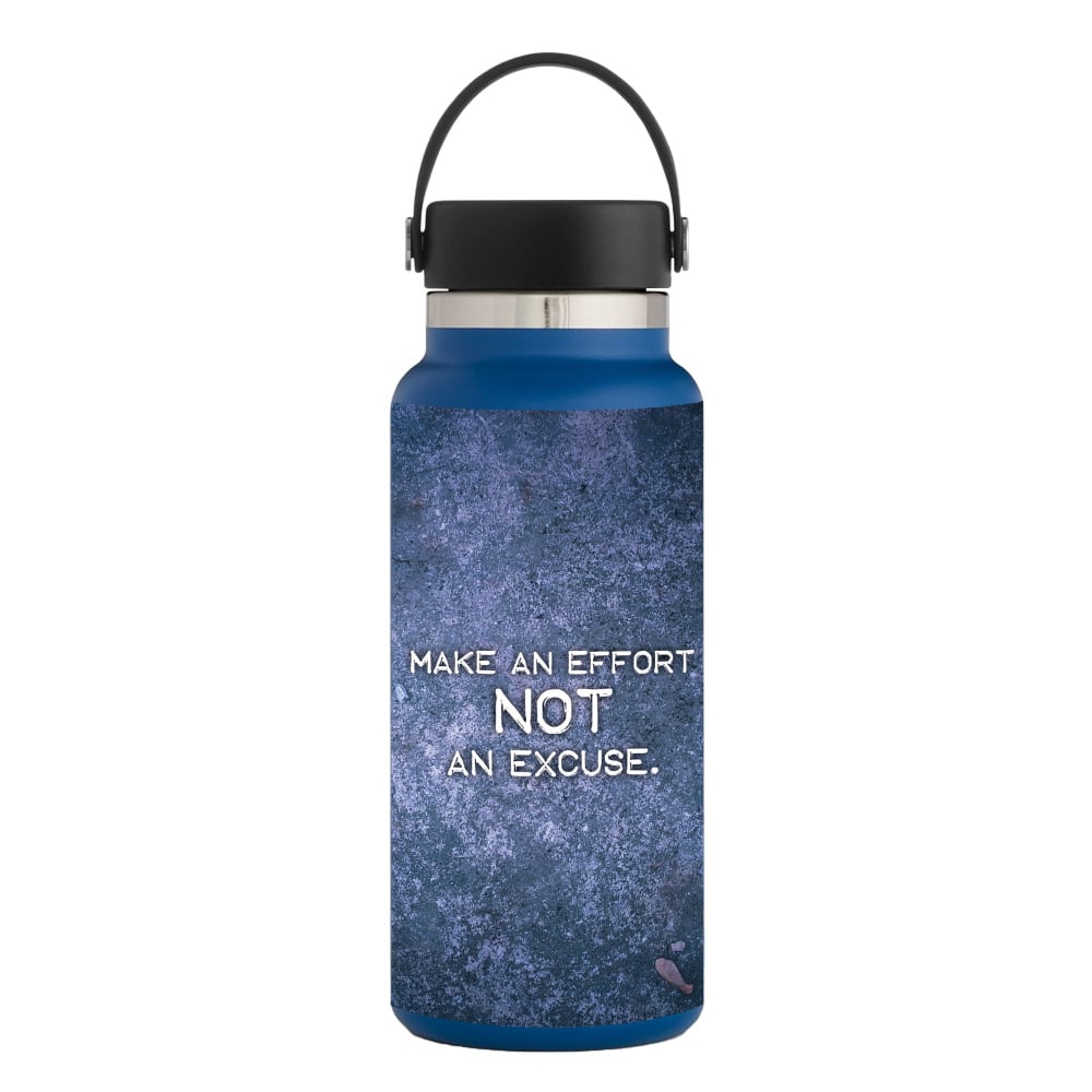Picture of MightySkins HFWI32-Make An Effort Skin for Hydro Flask 32 oz Wide Mouth - Make An Effort