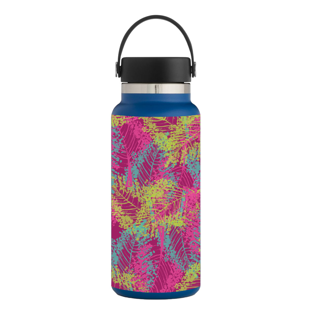 Picture of MightySkins HFWI32-Magenta Summer Skin for Hydro Flask 32 oz Wide Mouth - Magenta Summer