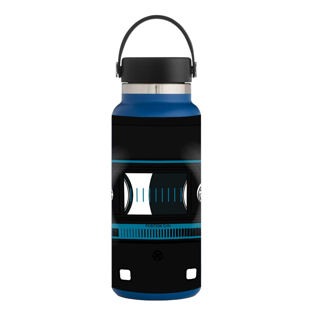 Picture of MightySkins HFWI32-Cassette Tape Skin for Hydro Flask 32 oz Wide Mouth - Cassette Tape