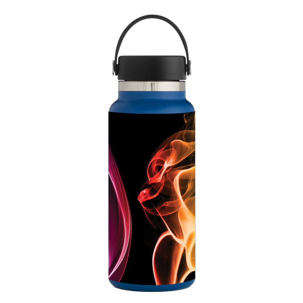 Picture of MightySkins HFWI32-Bright Smoke Skin for Hydro Flask 32 oz Wide Mouth - Bright Smoke