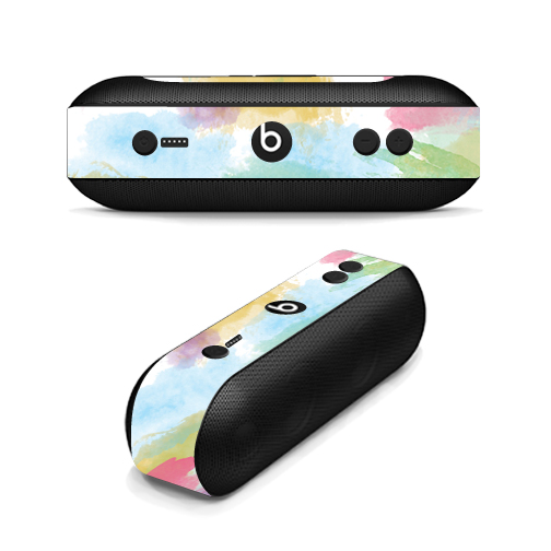 BEPILLPL-Watercolor White Skin Decal Wrap for Beats by Dr. Dre Beats Pill Plus - Watercolor White -  MightySkins