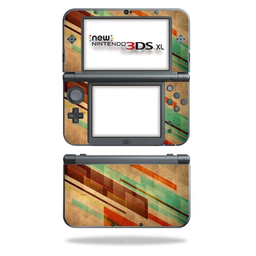 NI3DSXL2-Abstract Wood Skin Decal Wrap for New Nintendo 3DS XL 2015 Cover Sticker - Abstract Wood -  MightySkins