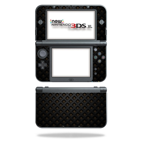 NI3DSXL2-Black Wall Skin Decal Wrap for New Nintendo 3DS XL 2015 Cover Sticker - Black Wall -  MightySkins