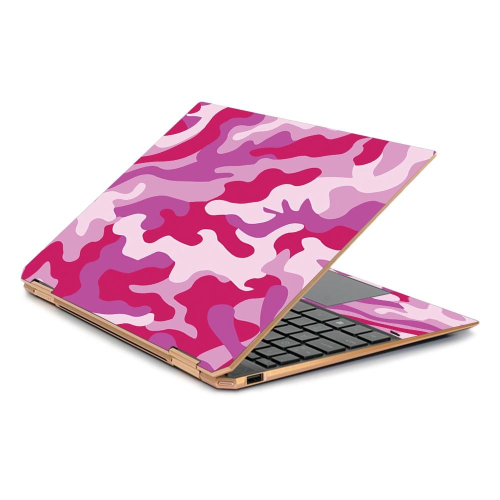 CF-HPS3601319-Pink Camo Carbon Fiber Skin Decal Wrap for HP Spectre X360 13.3 in. Gem-Cut 2019 Sticker - Pink Camo -  MightySkins