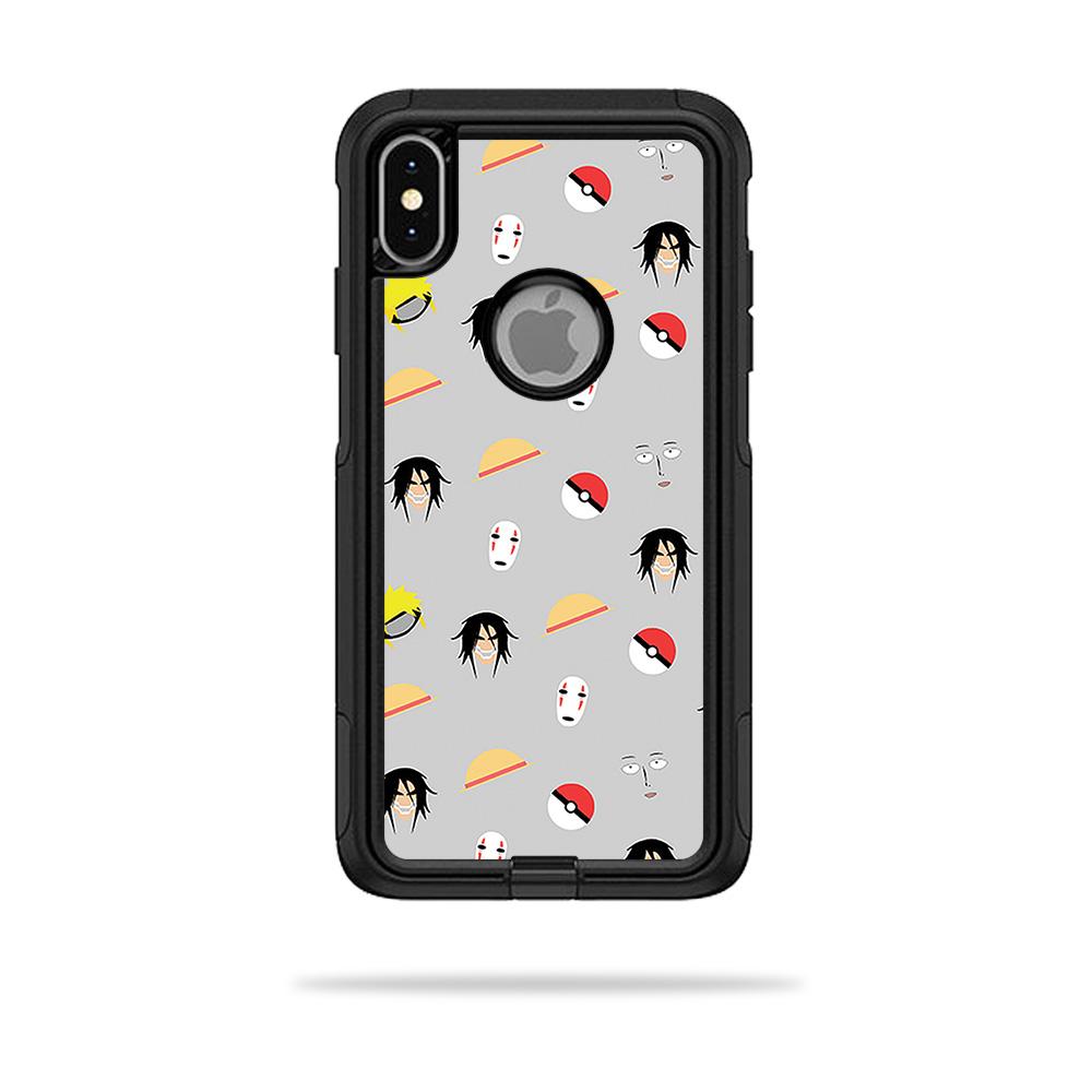 OTCIPXSM-Anime Fan Skin Decal Wrap for OtterBox Commuter iPhone XS Max Case Sticker - Anime Fan -  MightySkins