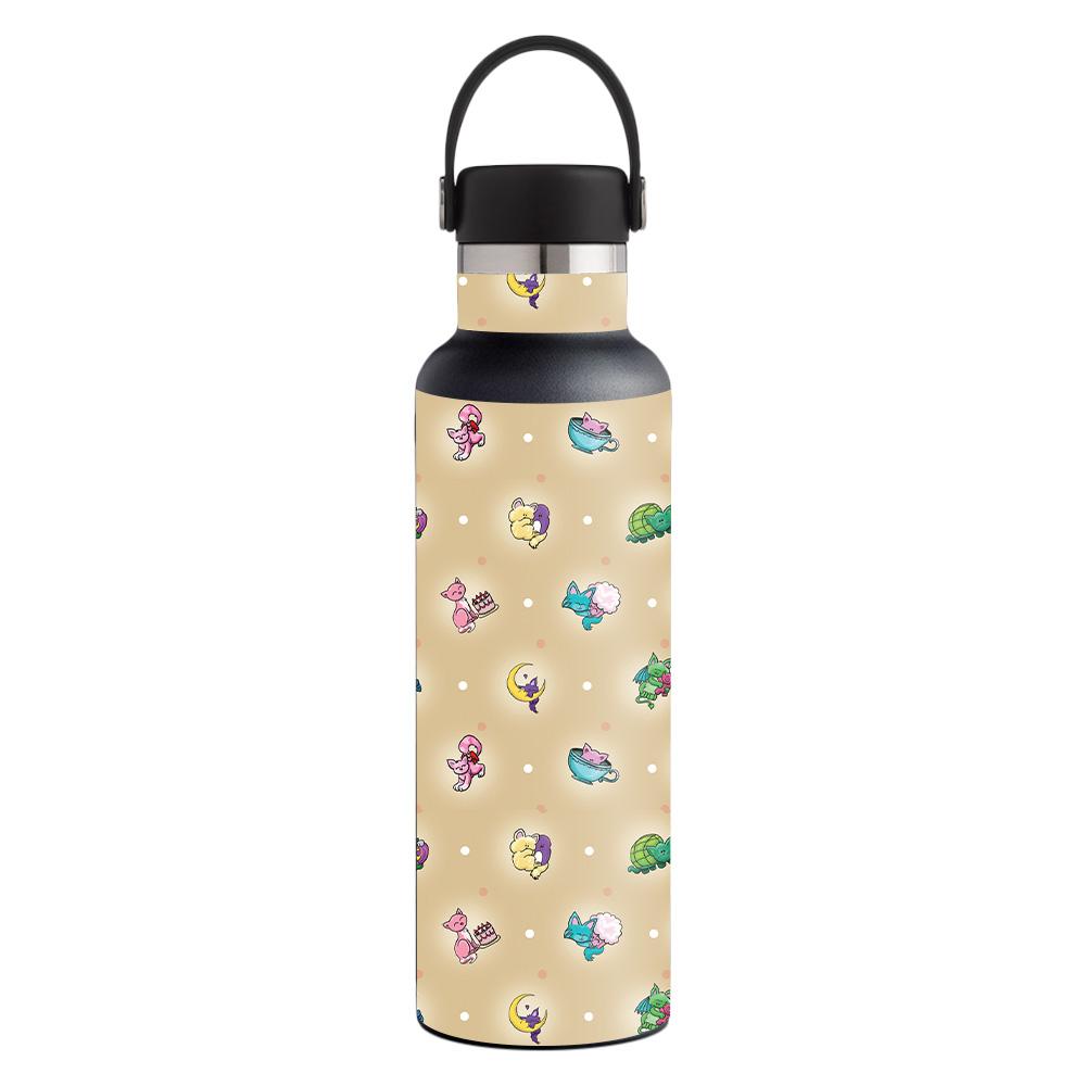 Picture of MightySkins HFST21-Cute Kittens Skin Decal Wrap for Hydro Flask 21 oz Standard Mouth Sticker - Cute Kittens