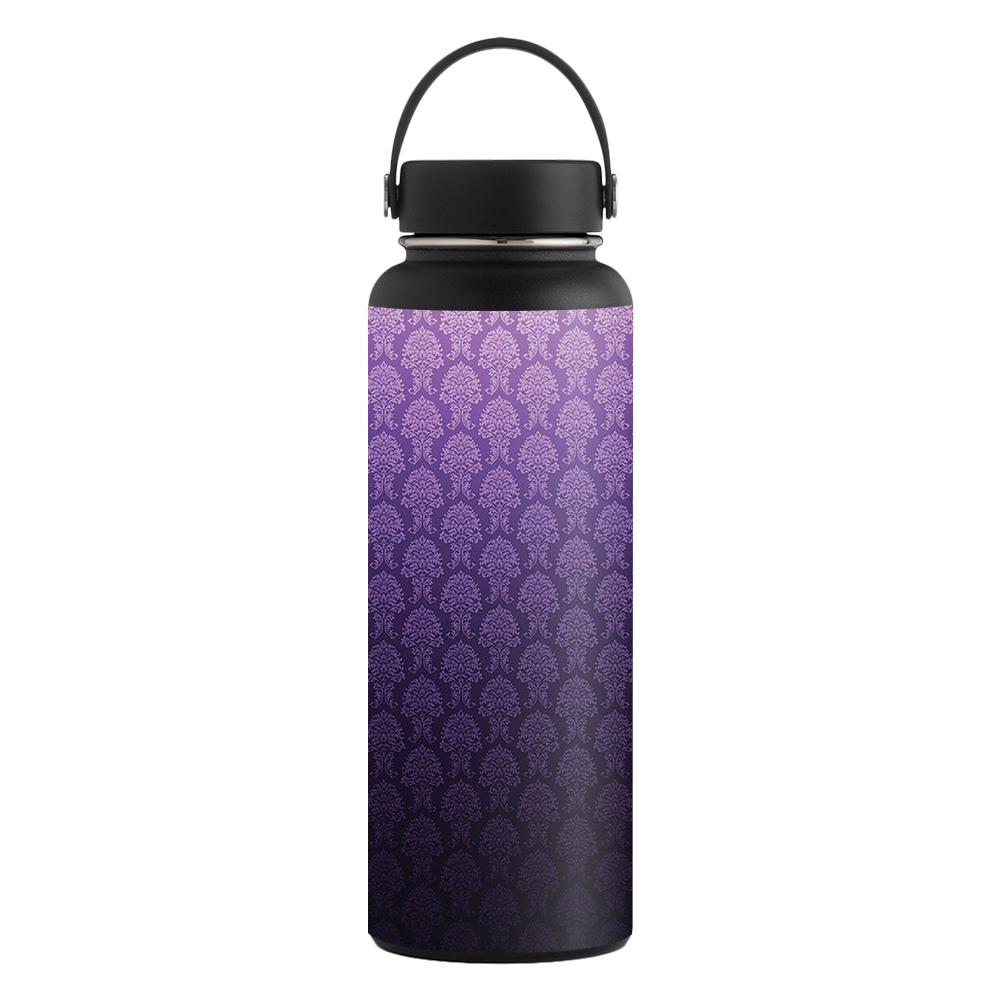 Picture of MightySkins CF-HFWI40-Antique Purple Carbon Fiber Skin for Hydro Flask 40 oz Wide Mouth Sticker - Antique Purple