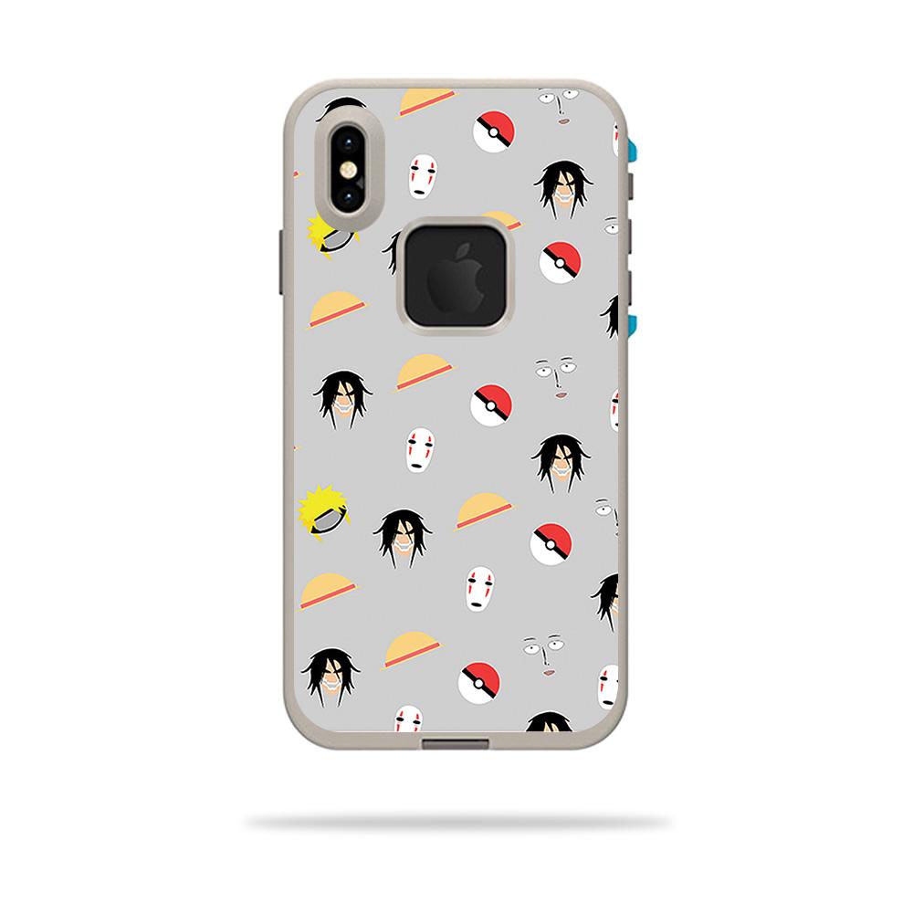 LIFIPXSM-Anime Fan Skin Decal Wrap for LifeProof Fre iPhone XS Max Case Sticker - Anime Fan -  MightySkins