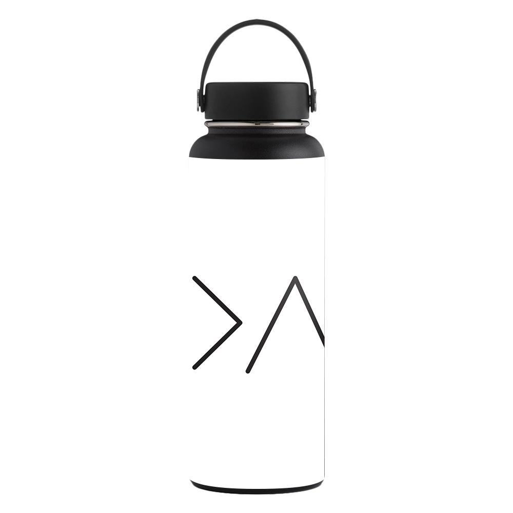 Picture of MightySkins CF-HFWI40-God Is Greater Carbon Fiber Skin for Hydro Flask 40 oz Wide Mouth Sticker - God Is Greater